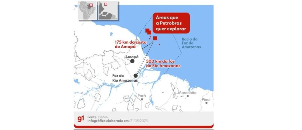 Ibama concede licença para Petrobras perfurar na Margem Equatorial, diz Ministério de Minas e Energia