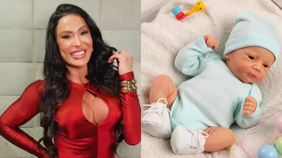 Gracyanne Barbosa diz que virou mãe de bebê reborn
