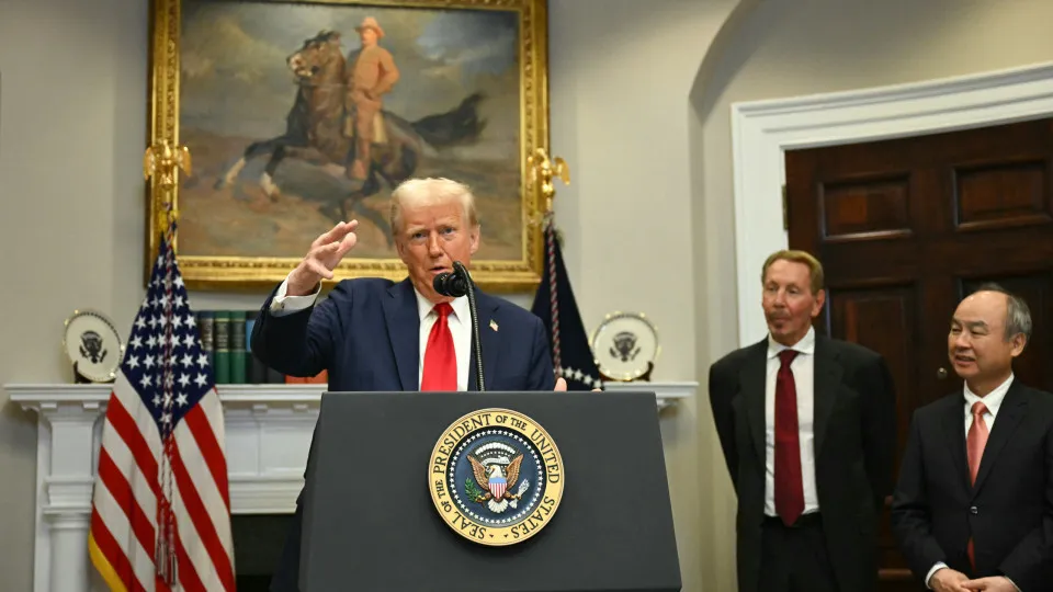 Trump anuncia investimento histórico de US$ 500 bilhões em IA