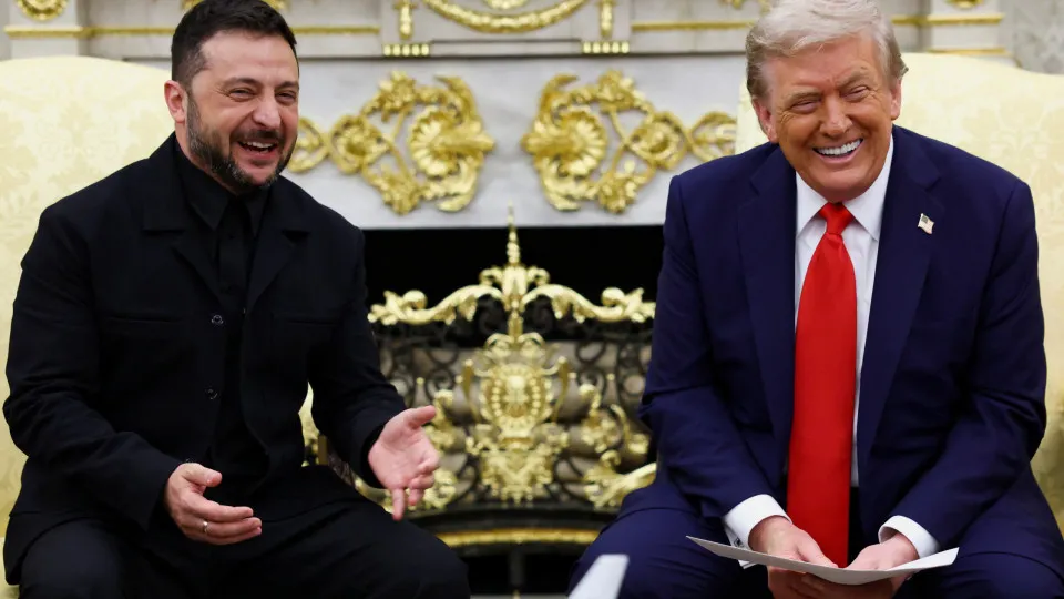 Terno de Zelensky ? “Eu mudei, mas você está com o mesmo”