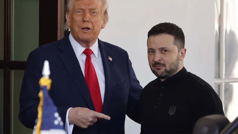 Trump recebe Zelensky e líderes europeus para discutir guerra na Ucrânia