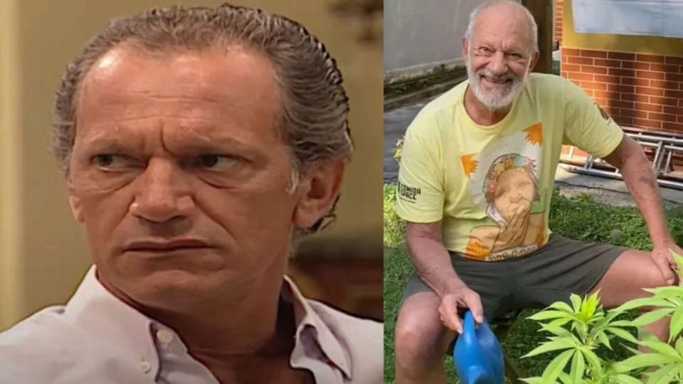 Lembra dele? Ex-ator da Globo exibe plantação de maconha; vídeo