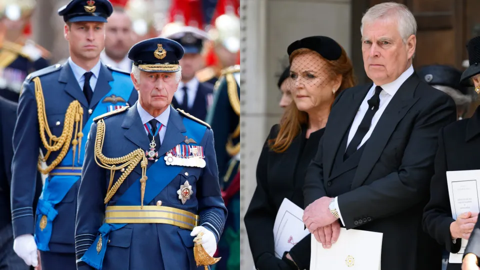 Rei Charles III e William divididos após escândalo com Sarah Ferguson Rei Charles III e William divididos após escândalo com Sarah Ferguson