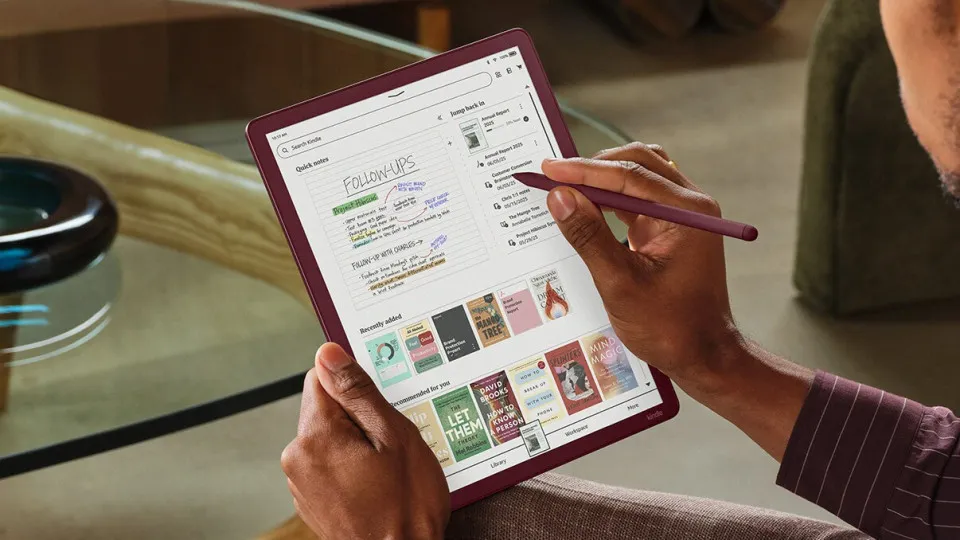 Amazon lança novo Kindle com tela colorida e bateria de longa duração