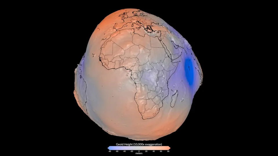 Modelo 3D mostra o verdadeiro formato da Terra; veja Modelo 3D mostra o verdadeiro formato da Terra; veja
